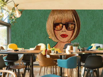 LADY ORNAMENT - Washable nonwoven wallpaper by Architects Paper - view 3